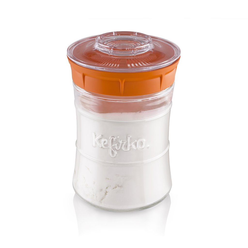 Kefirko Complete Kombucha Making Kit 1.4L Jar with Organic Starter